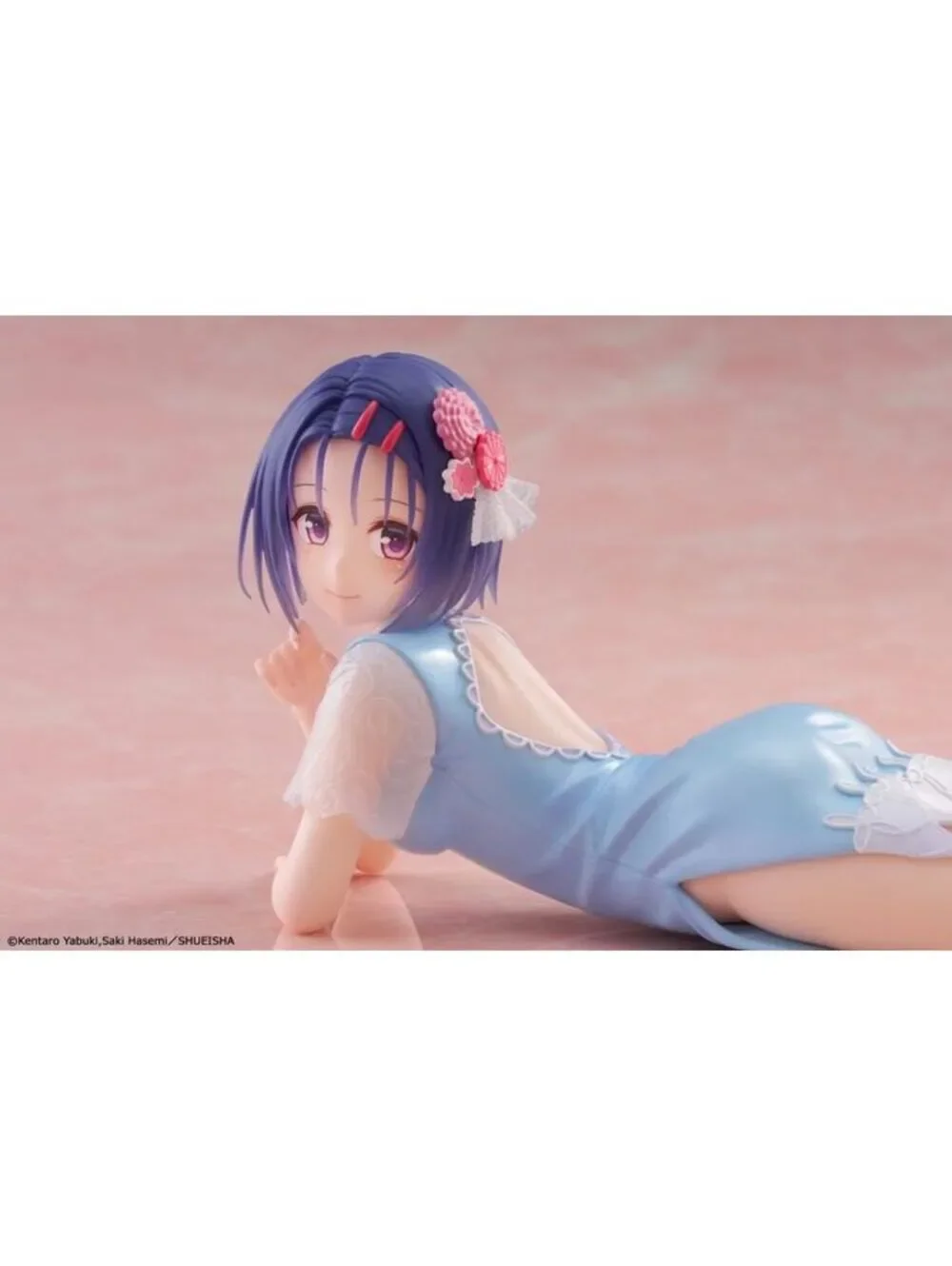 TAITO Desktop Cute To LOVE-Ru Darkness Yui Kotegawa Figure Blue Dress Ver.